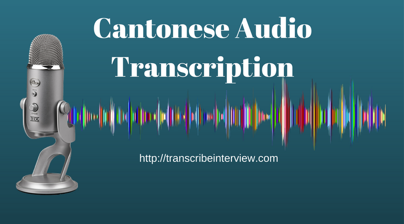 Cantonese Audio Transcription